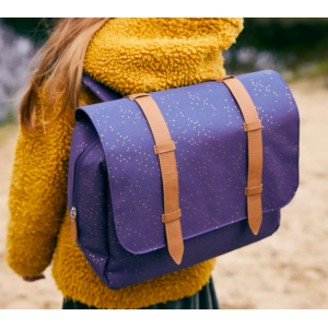 Cartable Indigo Dots Gold - Fresk
