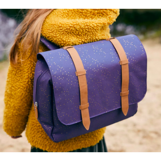 Cartable Indigo Dots Gold - Fresk