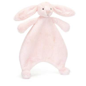 Doudou plat - Lapin Bashful Rose - Jellycat