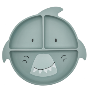 Assiette compartimentée à ventouse - Mr Shark - Trixie
