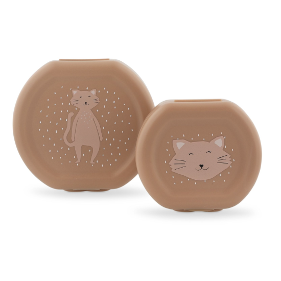 Lot de deux boîtes à goûter - Mrs Cat - Trixie