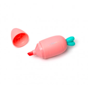 Set de 6 mini surligneurs - Carottes - Legami