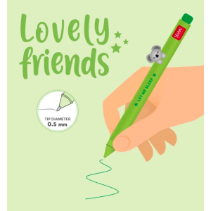 Stylo à encre gel Koala - Lovely Friends - Legami