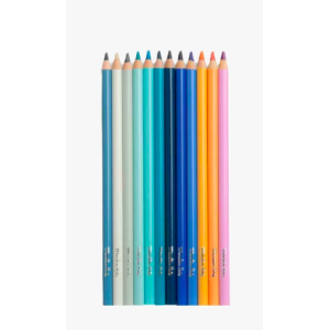 Coffret de 12 crayons de couleur + cartes - L'explorateur - Le Jardin Du Moulin