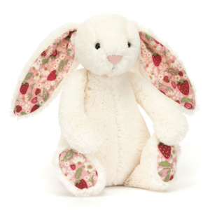 Peluche lapin Blossom Cream Berry - Medium - Jellycat