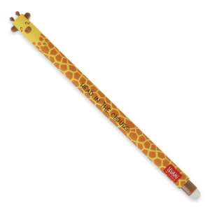 Stylo à encre gel effaçable - Girafe - Legami