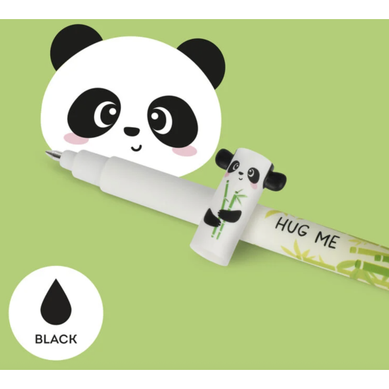 Stylo à encre Gel effaçable - Panda - Legami