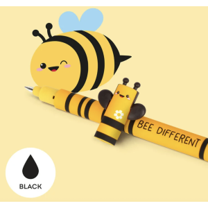 Stylo à encre gel effaçable - Abeille - Legami