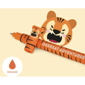 Stylo à encre gel effaçable - Tigre - Legami