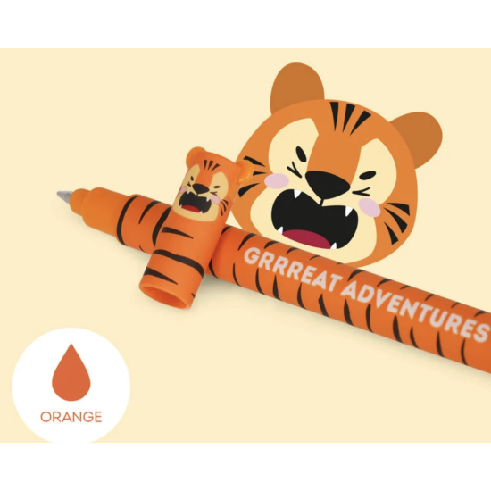 Stylo à encre gel effaçable - Tigre - Legami