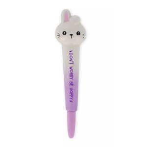 Stylo à gel anti-stress Lapin - Squezzies - Legami