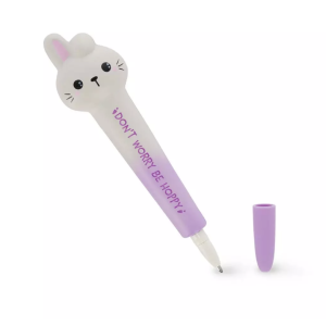 Stylo à gel anti-stress Lapin - Squezzies - Legami