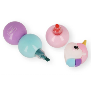 Surligneur 3 en 1 Licorne - Legami