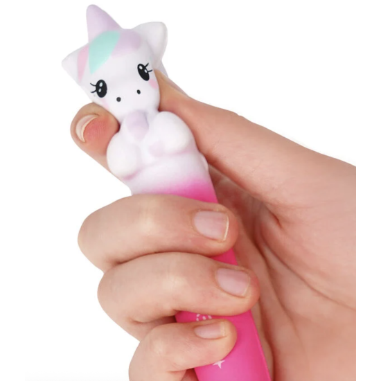Stylo à gel anti-stress - Squezzies Licorne - Legami