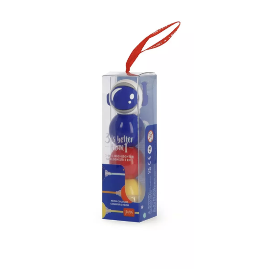 Surligneur 3 en 1 Espace - Legami