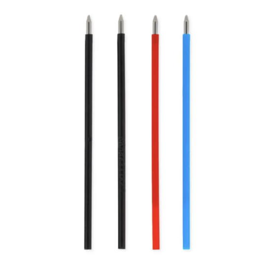 Set de 4 recharges effaçables - 3 couleurs - Legami
