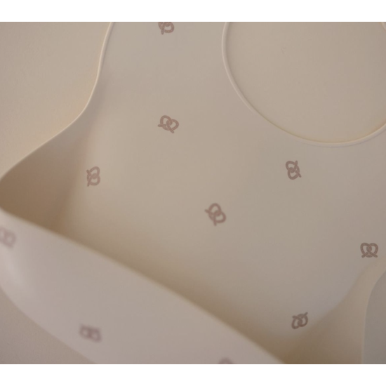 Bavoir silicone - Bretzel - Mushie
