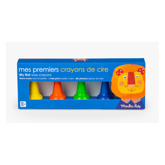 Mes premiers crayons de cire - Les Popipop - Moulin Roty