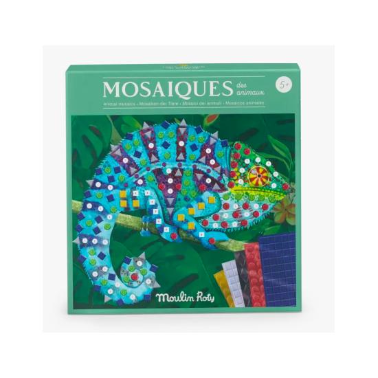 Coffret mosaïques - Tout autour du monde - Moulin Roty