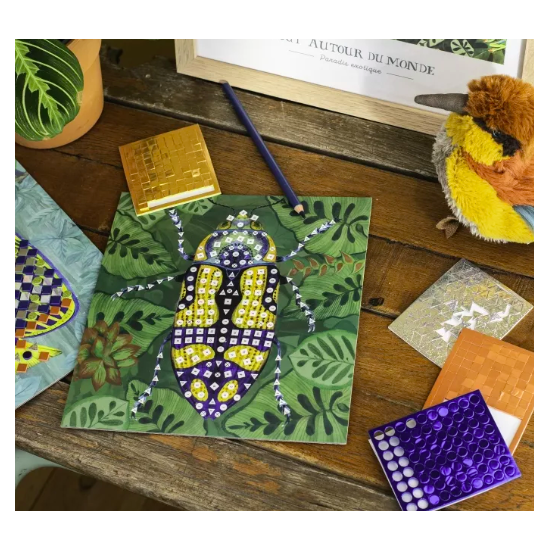Coffret mosaïques - Tout autour du monde - Moulin Roty