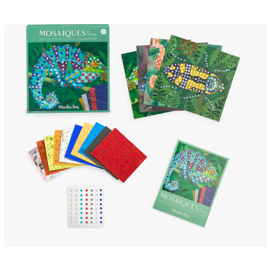 Coffret mosaïques - Tout autour du monde - Moulin Roty