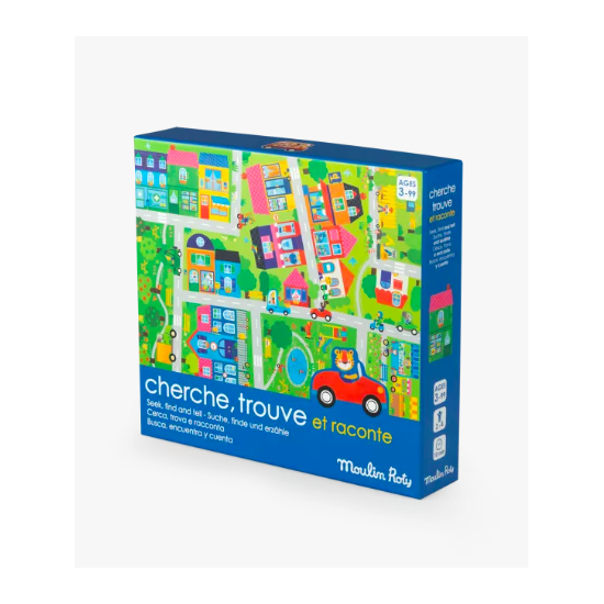 Jeu cherche trouve et raconte - Les Popipop - Moulin Roty