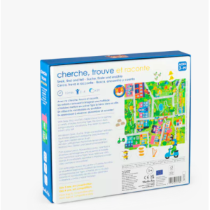 Jeu cherche trouve et raconte - Les Popipop - Moulin Roty