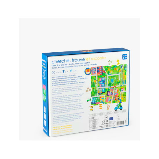 Jeu cherche trouve et raconte - Les Popipop - Moulin Roty