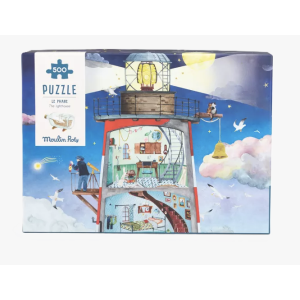 Puzzle 500 pcs - Le Phare - Moulin Roty