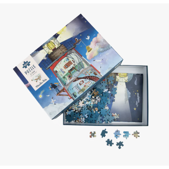 Puzzle 500 pcs - Le Phare - Moulin Roty