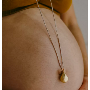 Bola de grossesse - Goutte sur chaine - Or rosé - Ilado