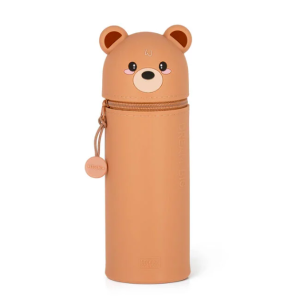 Trousse 2 en 1 Kawaii Teddy Bear - Silicone souple - Legami