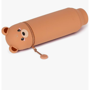 Trousse 2 en 1 Kawaii Teddy Bear - Silicone souple - Legami