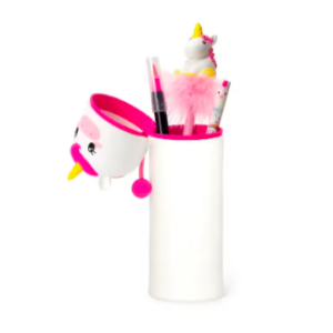 Trousse 2 en 1 Kawaii Licorne - Silicone souple - Legami