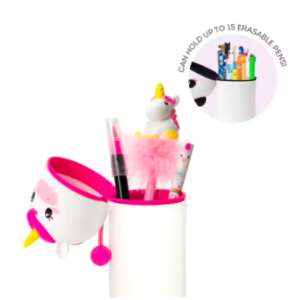 Trousse 2 en 1 Kawaii Licorne - Silicone souple - Legami