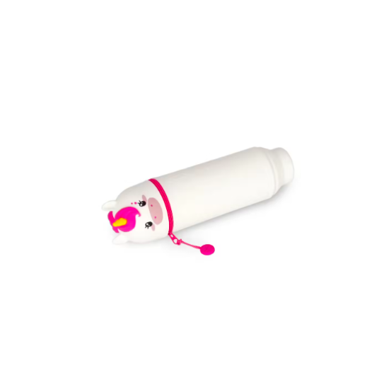 Trousse 2 en 1 Kawaii Licorne - Silicone souple - Legami
