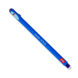Stylo à encre gel effaçable - Requin - Legami