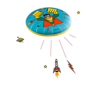 Disque volant - Flying Héros - Djeco