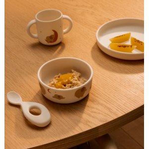 Set repas Vivi - Elephant / Creme de la creme - Liewood