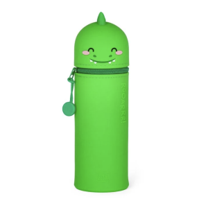 Trousse 2 en 1 Kawaii Dino - Silicone souple - Legami