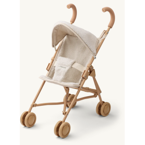 Poussette en polaire pour poupées Elsie - Sandy - Liewood