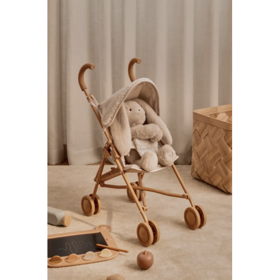 Poussette en polaire pour poupées Elsie - Sandy - Liewood