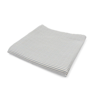 Maxi lange en mousseline de coton (115x115 cm) - Stripe Blue - Konges Slodj
