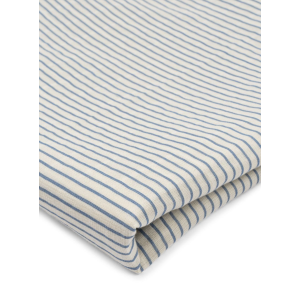 Maxi lange en mousseline de coton (115x115 cm) - Stripe Blue - Konges Slodj
