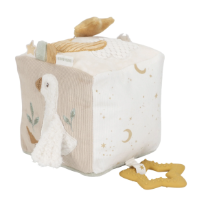 Cube d'activités soft beige - Newborn Naturals - Little Dutch
