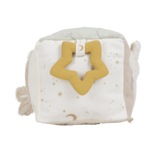 Cube d'activités soft beige - Newborn Naturals - Little Dutch