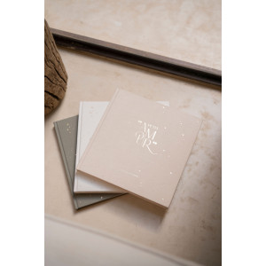 Livre de Naissance "Petit Amour" beige - Zakuw