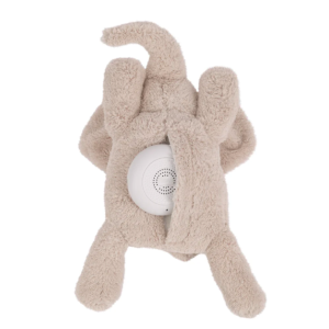 Peluche bruits blancs rechargeable - George l'éléphant Beige - Flow Amsterdam