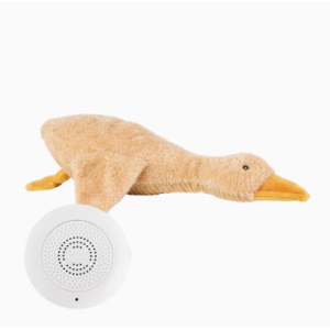 Peluche bruits blancs rechargeable - Liva l'oie Marron - Flow Amsterdam