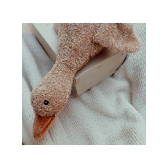 Peluche bruits blancs rechargeable - Liva l'oie Marron - Flow Amsterdam